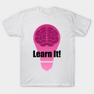 Learn It! Pink T-Shirt